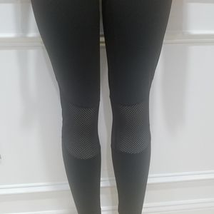 Black Mesh Leggings